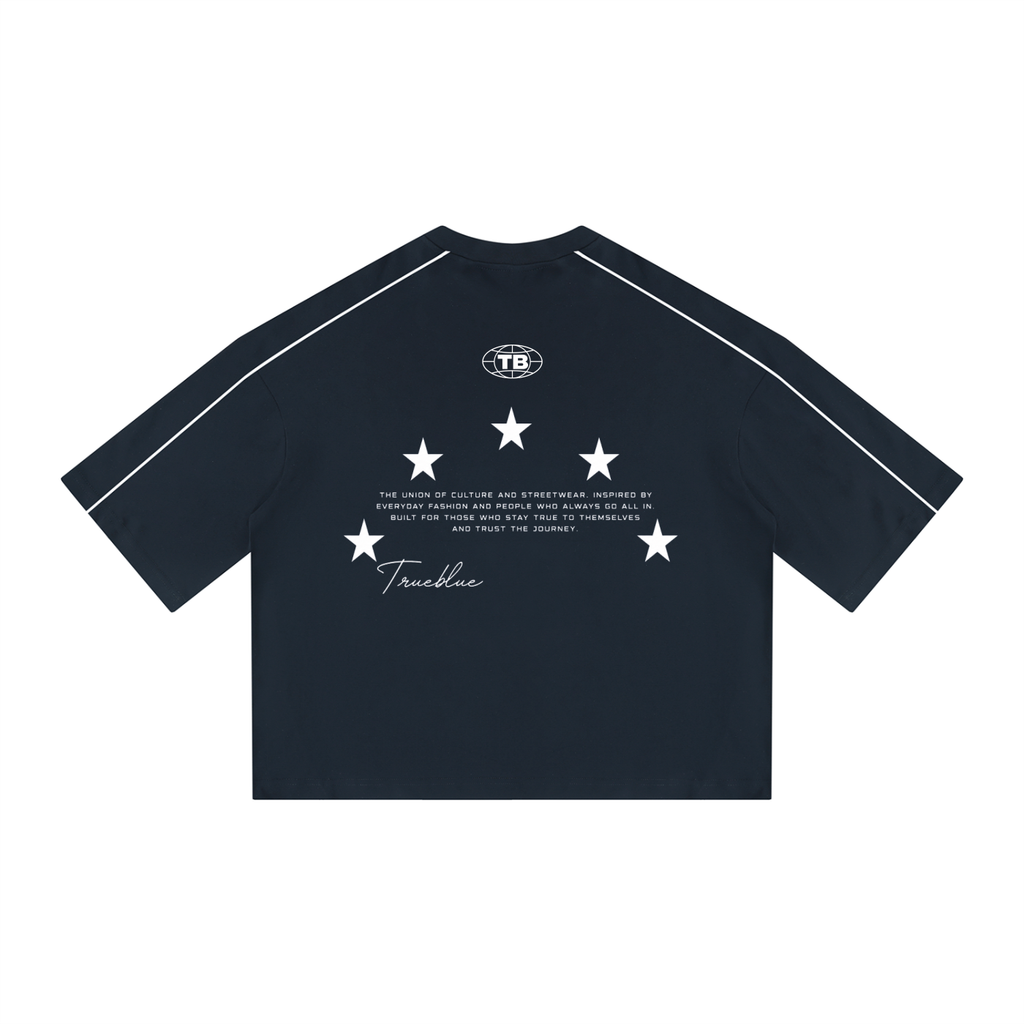 Black 5-Star Tee