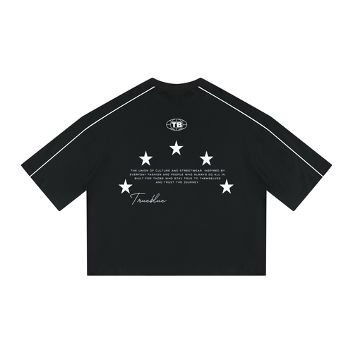 Black 5-Star Tee