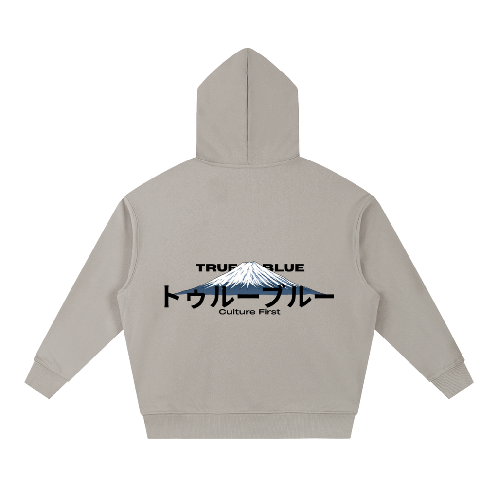 Fuji Mountain Hoodie 真実青